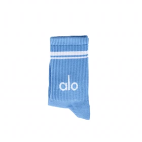 جوراب ورزشی ساق بلند زنانه طرح alo مدل w04011