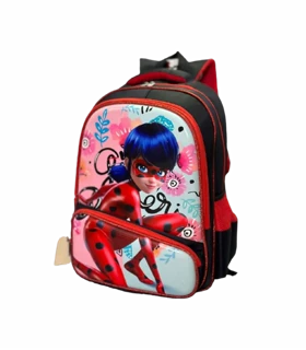 کوله پشتی دخترانه دختر کفشدوزکی