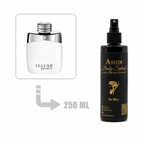 بادی اسپلش مونت بلنک لجند اسپیریت 250 میلی اشدی Mont Blanc Legend Spirit