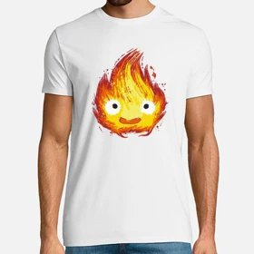 تیشرت قلعه متحرک هاول تیشرت انیمه howl's moving castle کد 36640