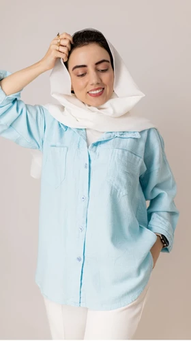 شومیز کنفی رنگی