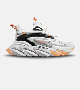 کفش کتانی مردانه سفید نارنجی Adidas A700