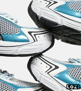 کفش کتانی بزرگ پا خاکستری آبی ASICS GT 2130