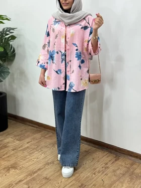 تونیک مانتویی لینن گلاریس