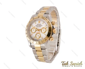 ساعت رولکس دیتونا مردانه دو رنگ طلایی سیلور Rolex-4067-G