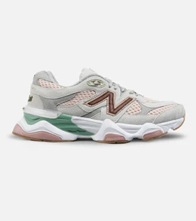 کفش کتانی مردانه و زنانه طوسی گلبهی NEW BALANCE 9060