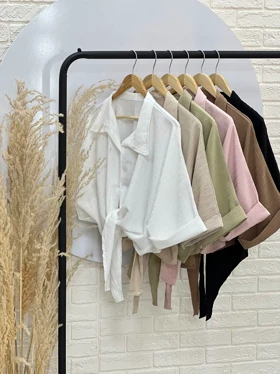شومیز گره‌ای کراش