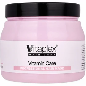 ماسک مو ویتامینه ویتاپلکس مدل Vitamin Care فاقد سولفات مناسب موی خشک و معمولی 500ml