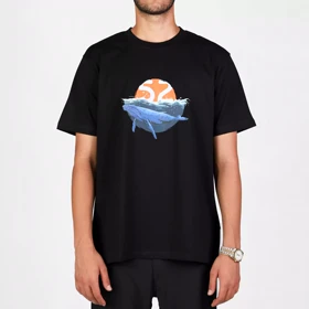 تیشرت کمپینگ TINI WHALE 52