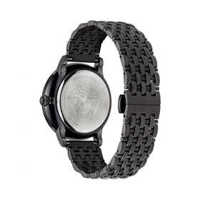 ساعت ورساچه زنانه مشکی صفحه طلایی Versace-4772-L