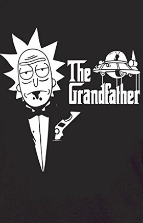 تیشرت طرح ریک و مورتی | Kultura Rick and Morty The Grandfather Printed کد 253441
