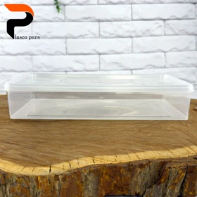 ظرف 2 لیتر دو عددی شفاف طب