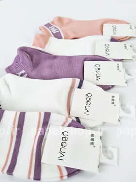 جوراب مچی نخ پنبه خارا طرح نوشته