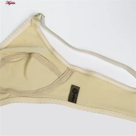 سوتین زنانه نخی کرم کد 3472-C