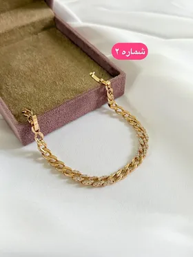 دستبند کارتیه نگین‌دار