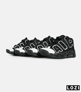 کفش کتانی مردانه و زنانه مشکی سفید NIKE Air More Uptempo '96