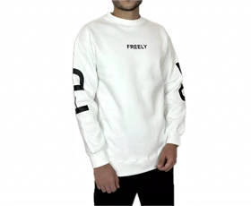 دورس مردانه سفید طرح دار قواره باکسی