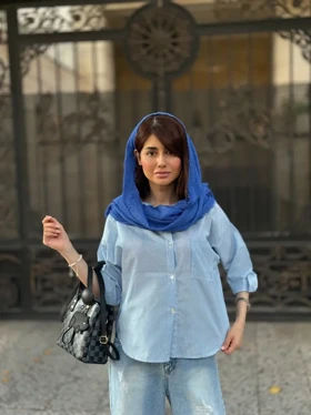 شومیز کراپ راه اره