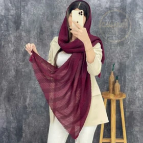 شال پلیسه حصیری
