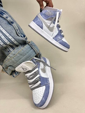 کتانی ونس ساق‌دار زنانه نایک ایر جردن وان هایپر جین 1 NIKE AIR JORDAN hayper jeen کد 912 دختر طهرونی