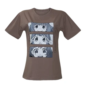 تیشرت زنانه نخ پنبه طرح کارتونی