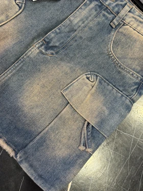 دامن کوتاه جنس جین