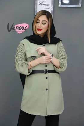 مانتو ابروبادی جیب سگک
