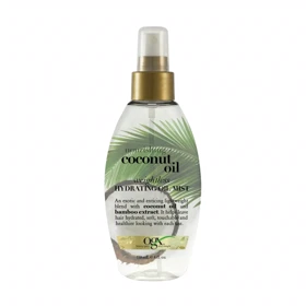 روغن مو تغذیه‌کننده و درخشان‌کننده او جی ایکس, Coconut Oil Weightless مناسب برای همه موها حجم 118 میلی‌لیتر