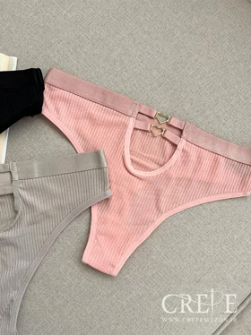 شورت سگک قلبی وانیلیا