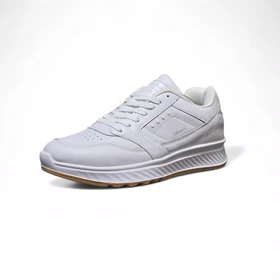 کفش مردانه چرمی مدل اکو بیوم سفیدکاراملی