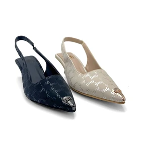 کفش مجلسی زنانه پاشنه‌دار 3 سانت زنانه مدل4003 _ sandal valentino