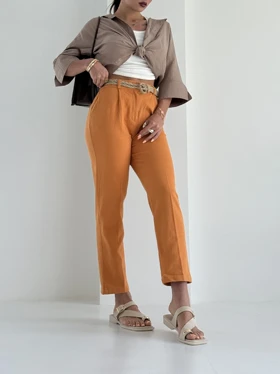 شلوار کمربند کنفی