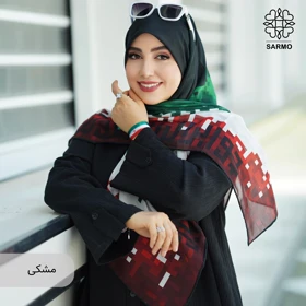 روسری نخی ایران (مشکی)