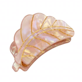 کلیپس مو زنانه مدل برگ