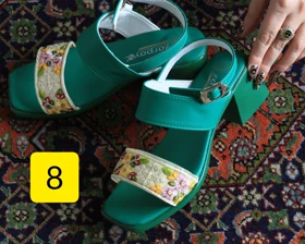 صندل پاشنه‌دار تمام طبی زنانه تابستانه 601-13