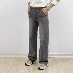 شلوارجین نیم بگ 1007435