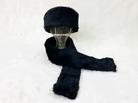 کلاه شال روسی مشکی