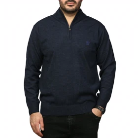 پلیور بافت نیم زیپ ماراتن مدل 1719854