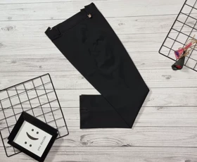 شلوار کرپ گاباردین ترک مدل راسته کد 30105