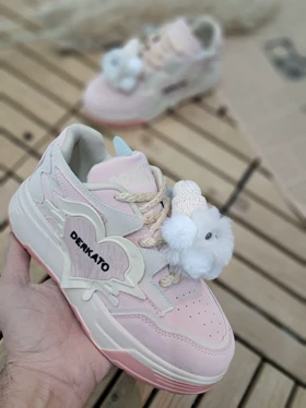 کتانی عروسکی قلبی کد 003