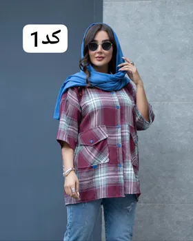 شومیز مانتویی کد 1351