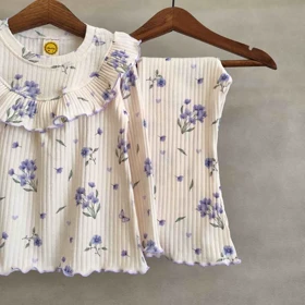 ست بلوز شلوار راحتی ریلی