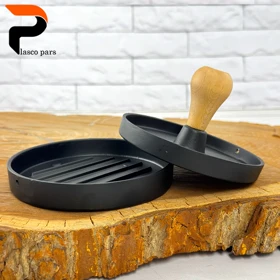 همبرگر زن شنیا بزرگ