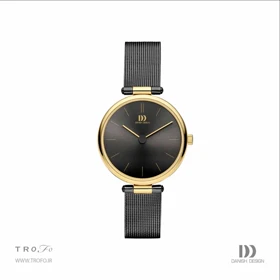ساعت مچی عقربه ای زنانه دنیش دیزاین (Danish design) مدل IV70Q1269 Rosalyn Grey Gold Mesh