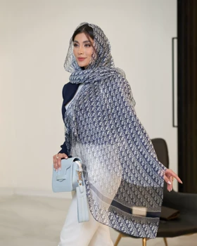 شال ابریشم تور دیور 20617