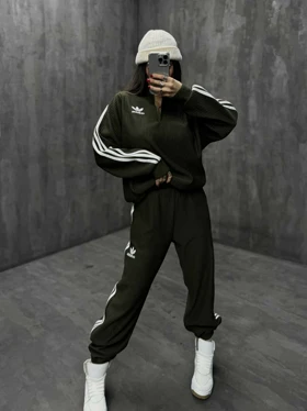 ست دورس و شلوار راه راه ADIDAS