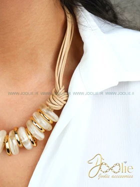 گردنبند زنانه مدل ریسمون کد N3140