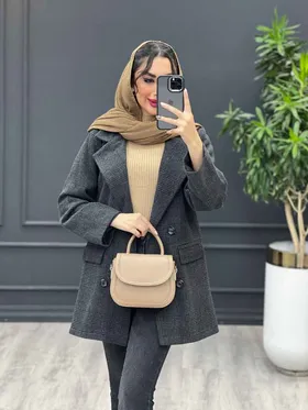 پالتو چهاردکمه دوجیب