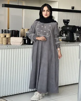 مانتو مخمل کبریتی مدل پاپیون کد 78314