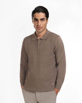 پلیور بافت مردانه سه دکمه کد M0903